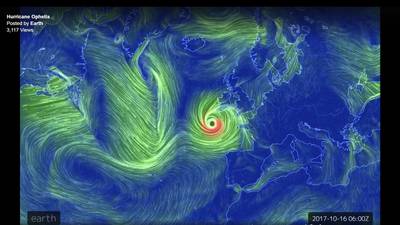 Tracking Ophelia: Where did it come from? Why did it whip up?