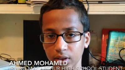 US student Ahmed Mohamed and family leave Texas school