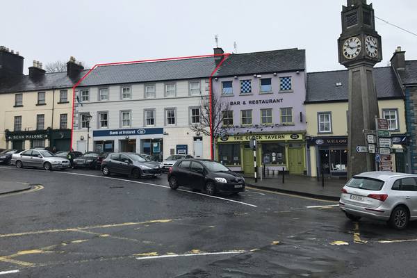 Bank building in Westport, Co Mayo for €2.75m