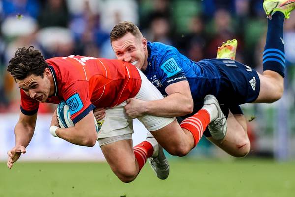 Leinster’s accuracy proves key as they see off Munster in demolition derby