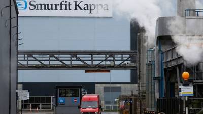 Smurfit says Brexit timing limits stockpiling scope for retailers