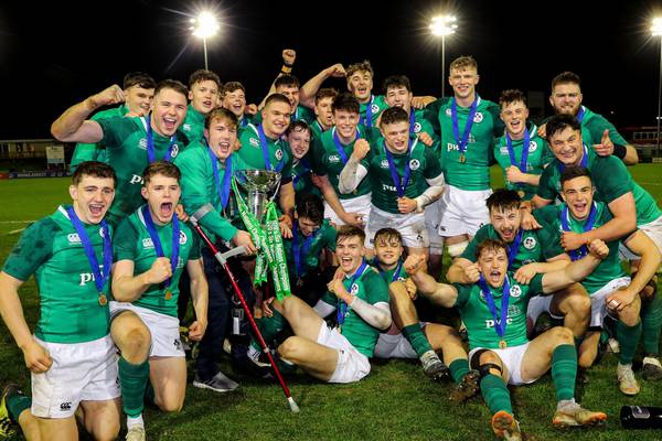 Ireland complete Under-20 Six Nations Grand Slam triumph