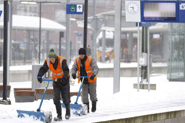 Northern Europe brought to standstill by extreme blizzards