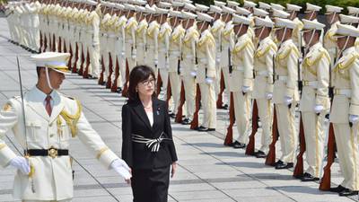 Japan’s new defence minister expected to take a hard line