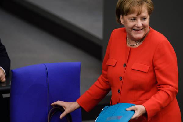 Angela Merkel sees off attacks in first Bundestag question time
