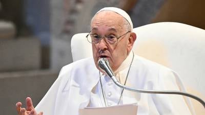 Pope Francis apologises for use of slur during discussion about gay men