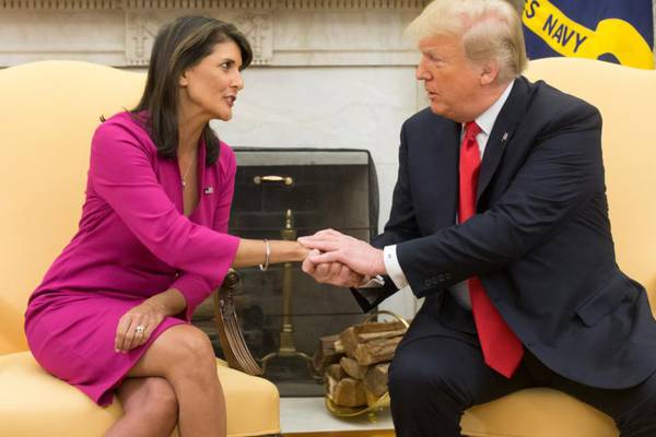 White House officials surprised by Haley resignation