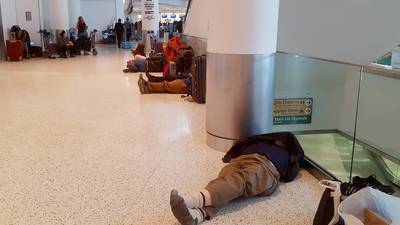 Irish passengers grounded as big freeze hits United States