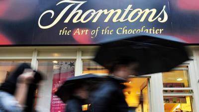 Favourable reception for  Ferrero takeover of chocolatier Thorntons