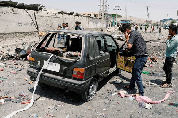 At least 10 people dead after three bombings in Kabul