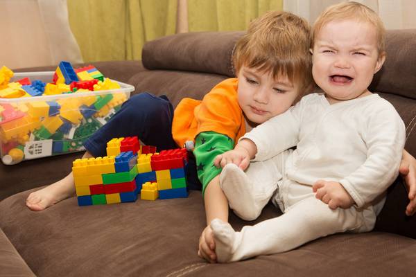 Dealing with a jealous toddler when a new baby comes along