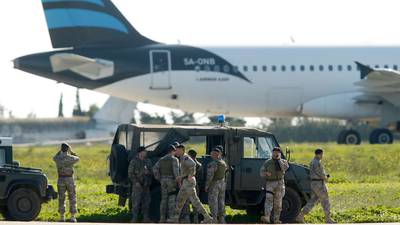 Malta plane hijackers surrender after airport standoff