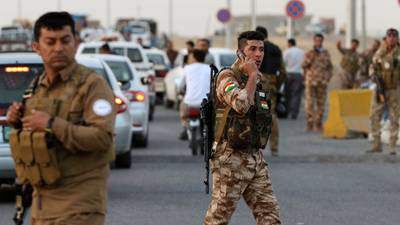 Iraqi forces seize more territory in advance against Kurds