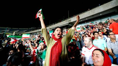 Iranian female football fan who tried to enter stadium dies