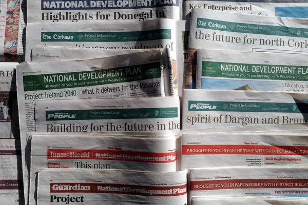 Regional newspapers reject claims about Government ‘advertorials’