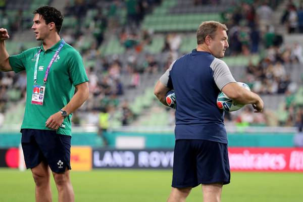 Joey Carbery is a late withdrawal from Ireland squad
