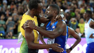 Gatlin’s 100m medal ceremony brought forward to avoid booing