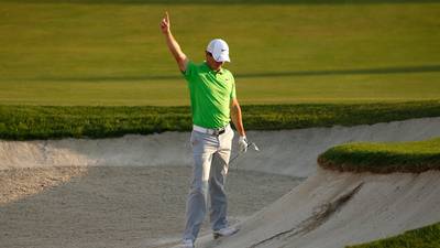 Classy finish sees Rory McIlroy well placed in Dubai