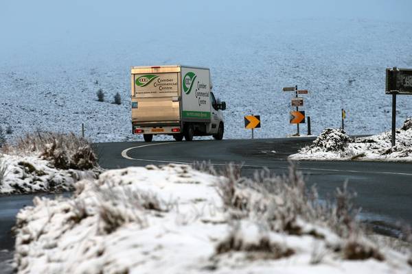 ‘Hazardous conditions’: Road users advised to take extreme care on icy roads