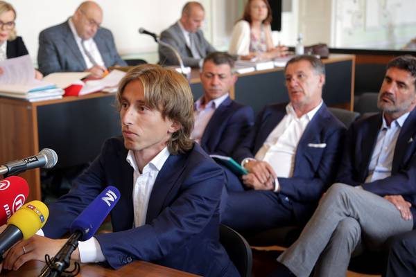 Luka Modric, Dejan Lovren and a Croatian corruption case