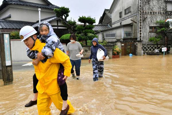 Death toll rises to 66 in Japan after torrential rains
