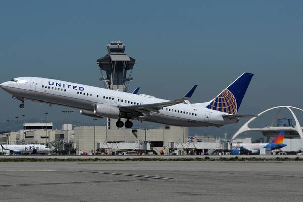 United Airlines passes 2.7m passengers mark on Dublin-Newark service