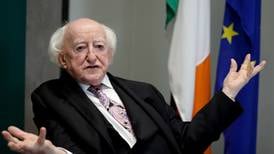 Michael D Higgins: ‘I’m fine now. What I had was a form of mild stroke’