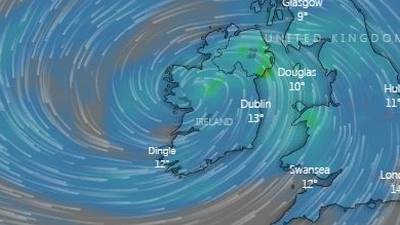 Weather alert for rain and wind across much of the country