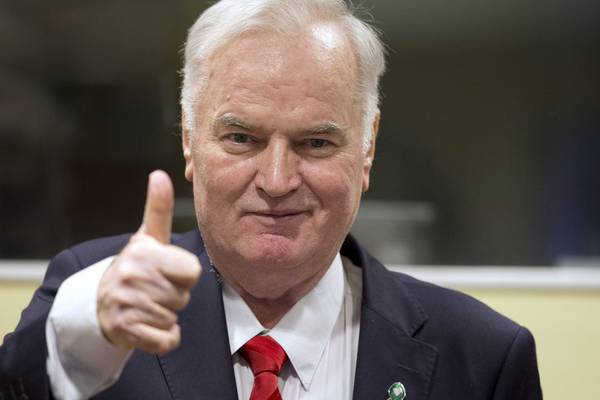 Mladic convicted of genocide and war crimes by UN tribunal