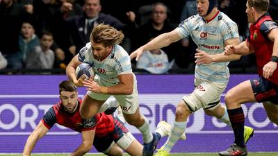 Munster keep their noses in front despite Racing’s slim victory