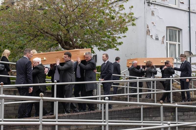 Couple who died in Cork house fire were ‘soul mates’, funeral hears