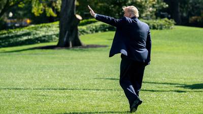 US election: Trump travels to Florida as he steps up campaigning