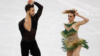 A wardrobe malfunction and clash of styles on the ice rink