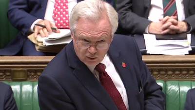 Irish in UK will be protected after Brexit, Davis says