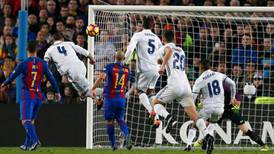 Sergio Ramos header rescues clásico draw for Real Madrid