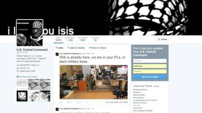 US military Twitter feed 'hacked by Islamic State'