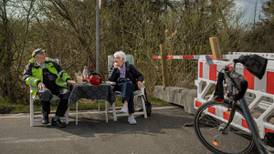 Love in the time of Covid-19: A closed border can’t stop this elderly couple