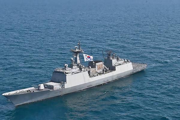 South Korean forces arrive in waters near Strait of Hormuz amid Iran tensions