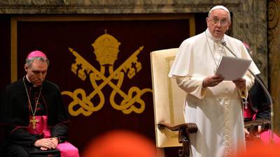 Pope Francis’s broadside leaves Roman curia shocked and awed
