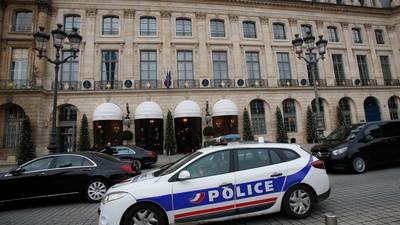 Paris police recover some jewels stolen in Ritz heist