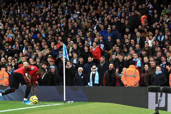 Arrest made for alleged racist abuse during Manchester United’s win over City