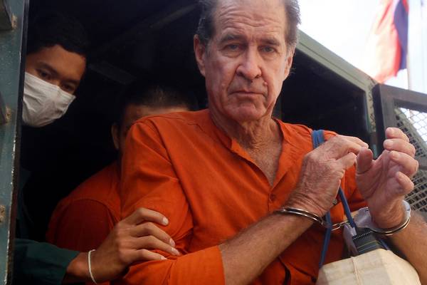 Cambodia pardons Australian film-maker jailed for espionage