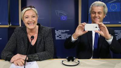 Le Pen and Wilders pledge to block European federalism