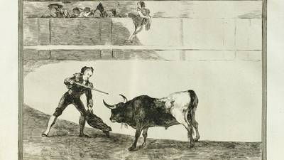 Goya prints found by French family in their   library to go on sale
