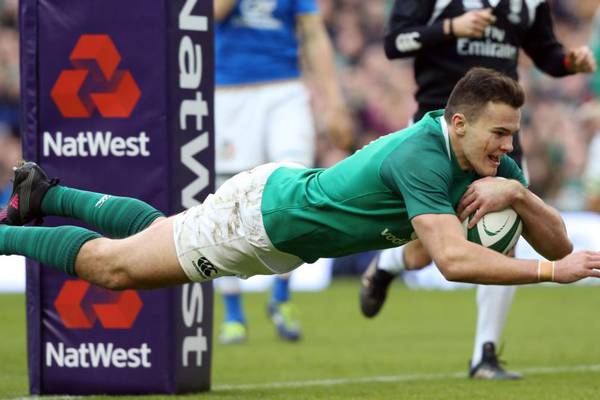 Jacob Stockdale: the fearless rookie producing All Black numbers