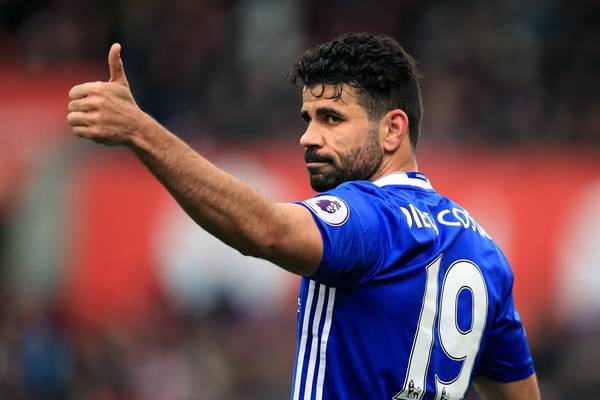 No Diego Costa in Chelsea’s Champions League squad