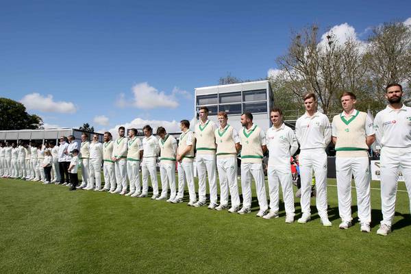 Ireland's first day of Test cricket starts and ends with a bang