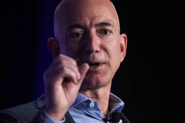 Jeff Bezos just $5bn away from being world’s richest person