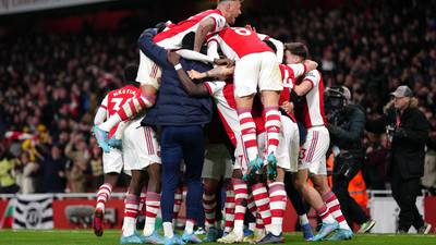 Arsenal stage dramatic late comeback to edge Wolves