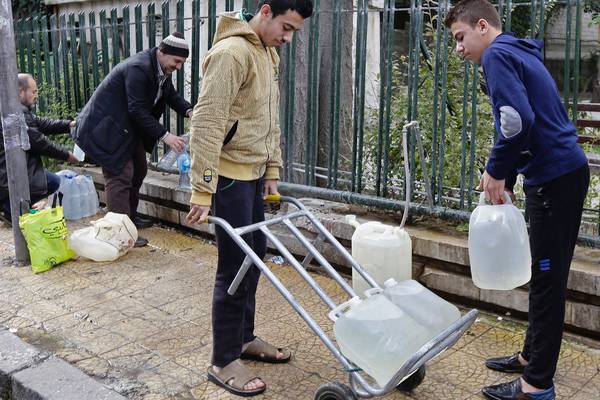 Syria deliberately bombed Damascus water supply, says UN